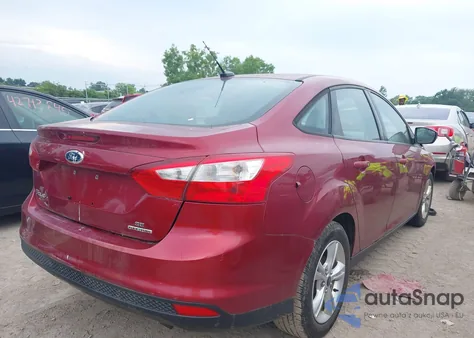 2013 Ford Focus Se из США, поврежденный, VIN 1FADP3F26DL156688